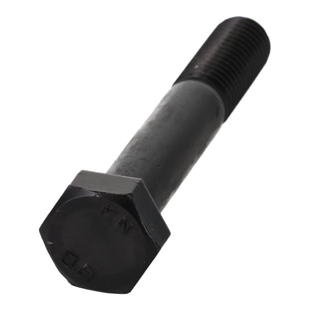 ８．８生地　六角ボルト　１２&times;８０ｍｍ　２０入, 黒, 20個入り