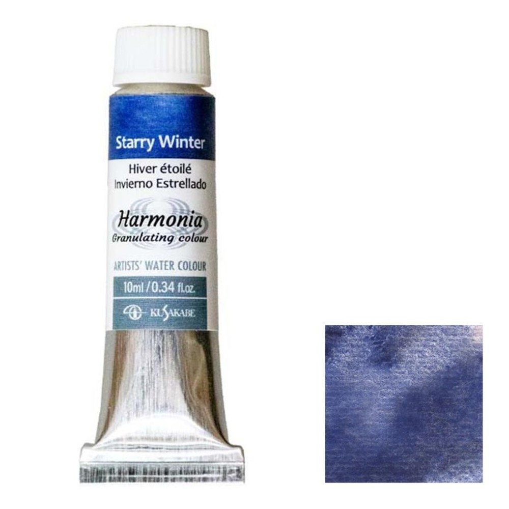 クサカベ ハルモニア 10ml 02 スターリーウィンター 透明水彩絵具, 02 スターリーウィンター, 10ml