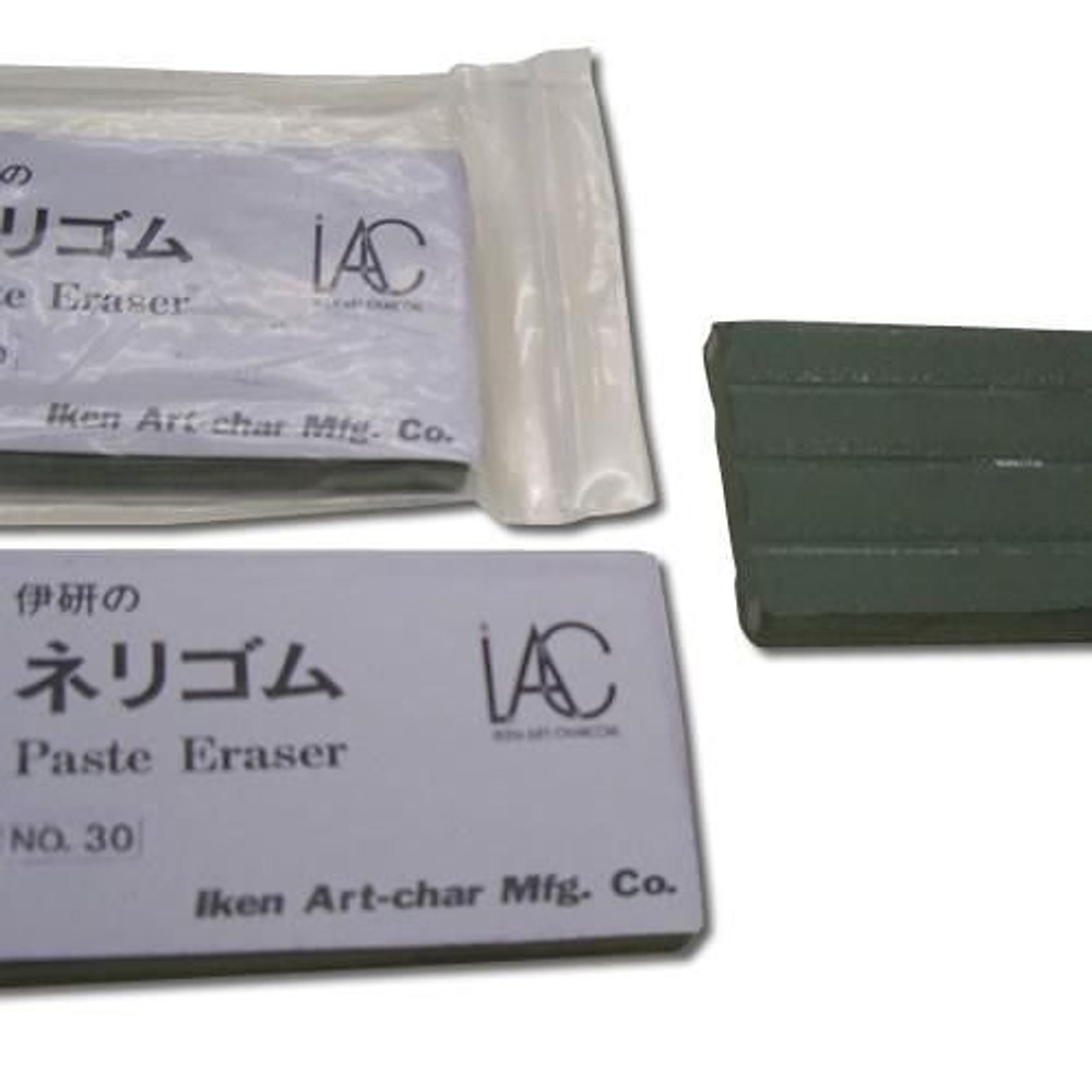 伊研 木炭用練り消しゴム No.30 (40&times;70&times;9m/m) /1個, 木炭用練り消しゴム No.30, その他サイズ１