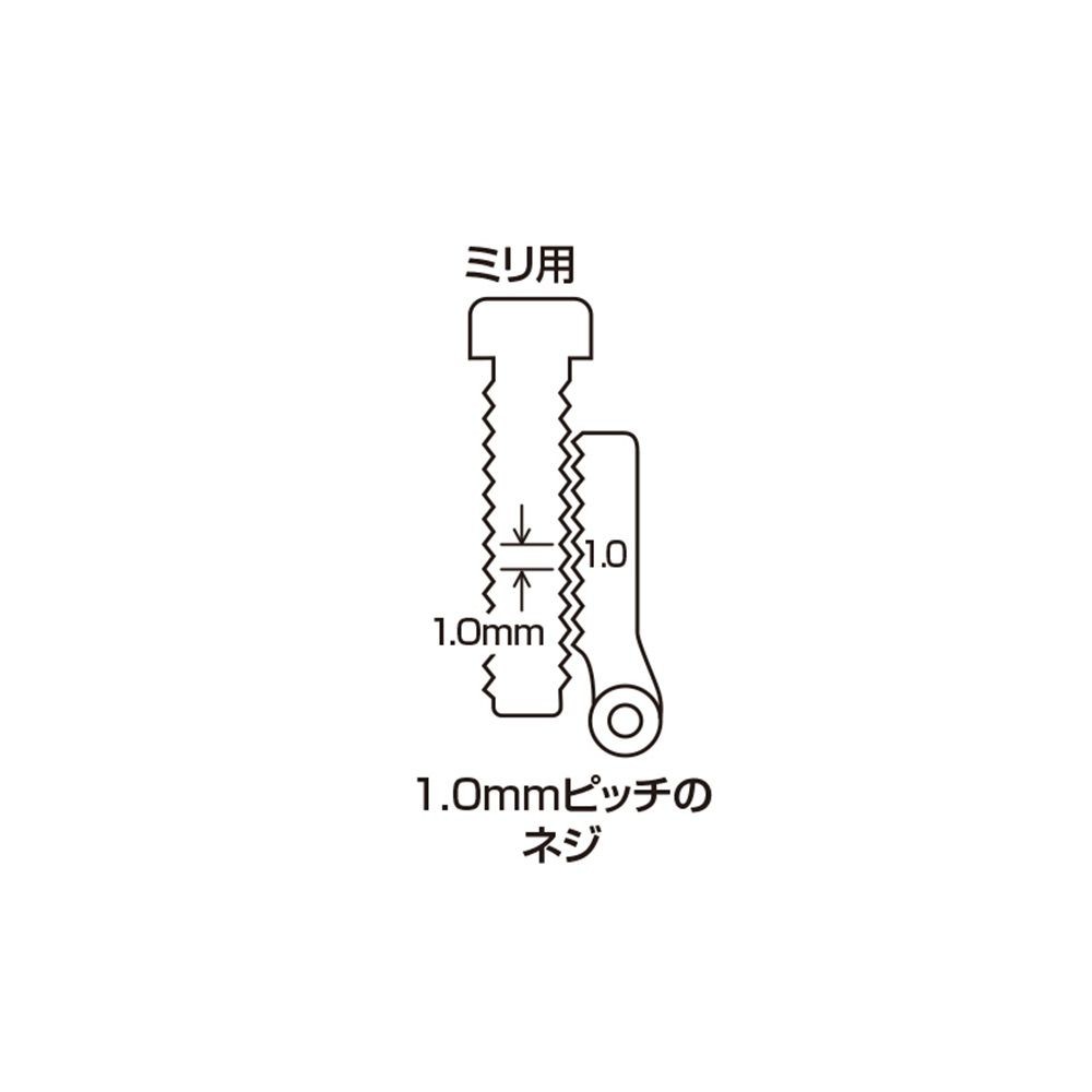 ピッチゲージ B-2ミリ用 28枚, B, 28枚