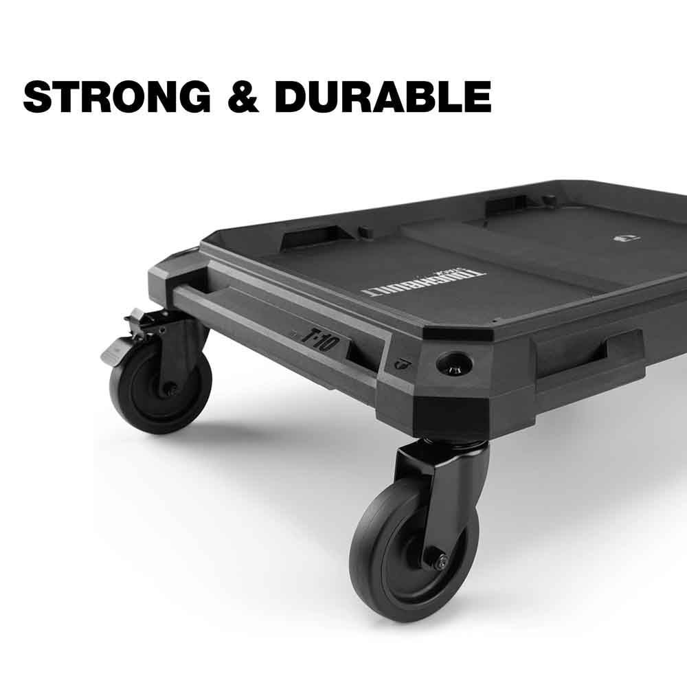 TOUGHBUILT（タフビルト）STACK TECH(スタックテック) 　ドーリーカート, ブラック, TB-B1-T-10