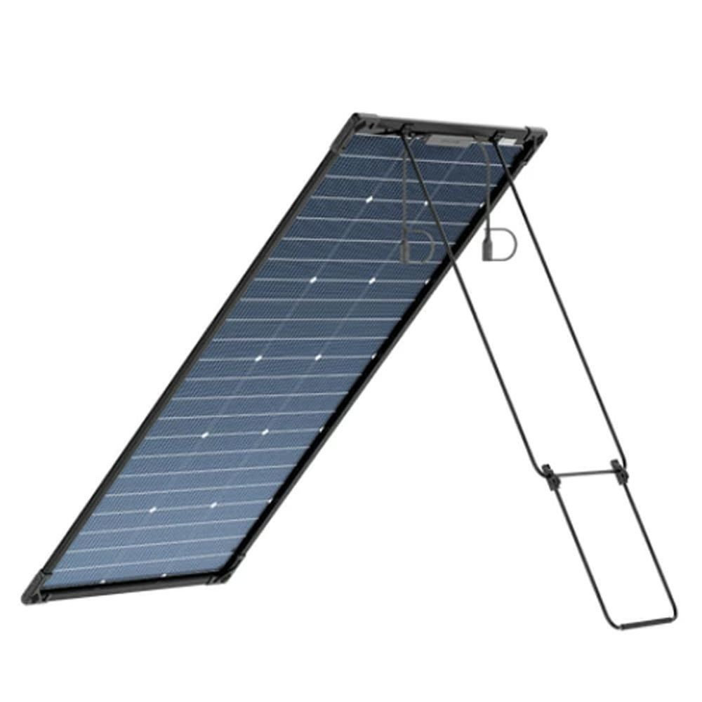 エコフロー EcoFlow 125W 両面ソーラーパネル EFSOLAR125W, ブラック, 幅612mm&times;奥行1154mm&times;高さ22mm