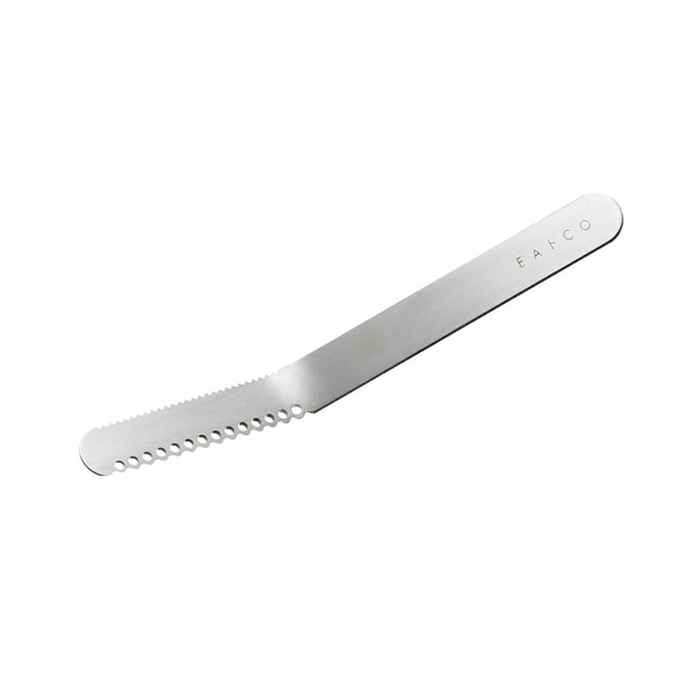 ヨシカワ EAトCO ヌル バターナイフ Nulu butter knife, ステンレス, 幅15mm&times;奥行155mm&times;高さ36mm