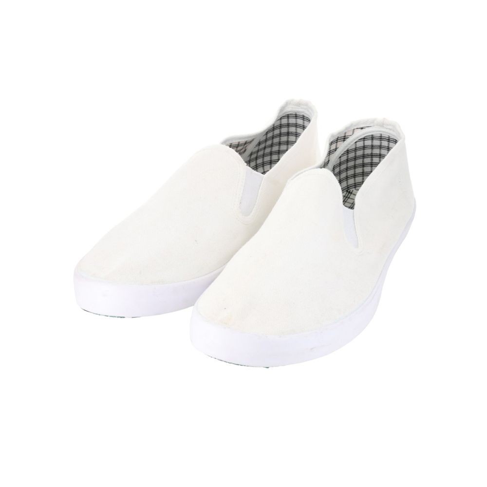 コットン作業靴, 白, 25.5cm