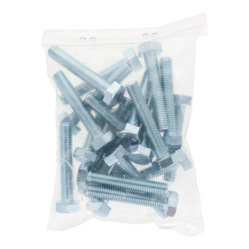 ユニクロ　六角ボルト　Ｍ８&times;４５　２０入, ボルト, 20個入り