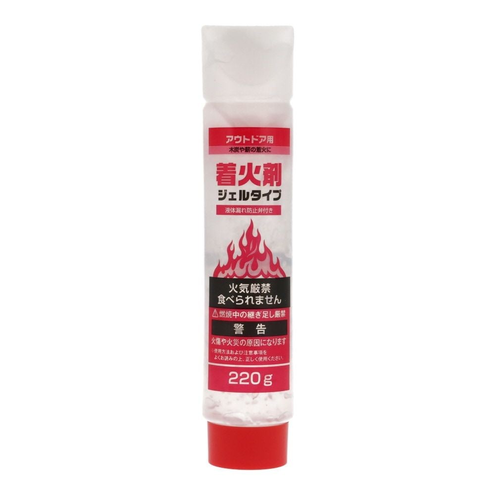 アウトドア用着火剤ジェルタイプ, 透明, 245g