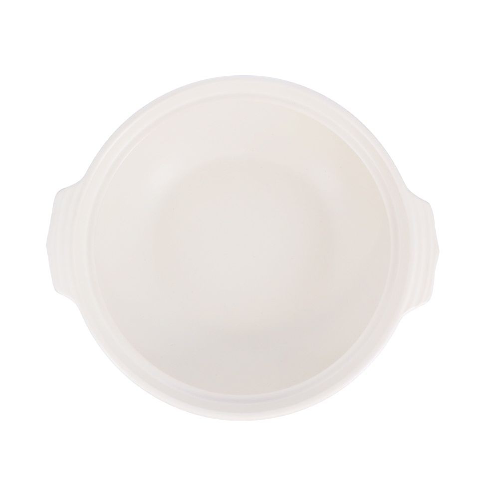 ガス火用土鍋　アイボリー　9号, アイボリー, 9号