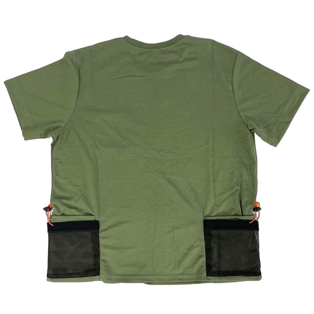 ウイザ WIZ'A ７ポケットＴシャツ　カーキ, カーキ, Mサイズ