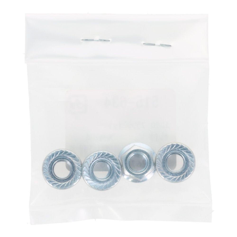 ＯＨＳＡＴＯ　ユニクロ　フランジナット　セレート付　Ｍ６, ステンレス, M6