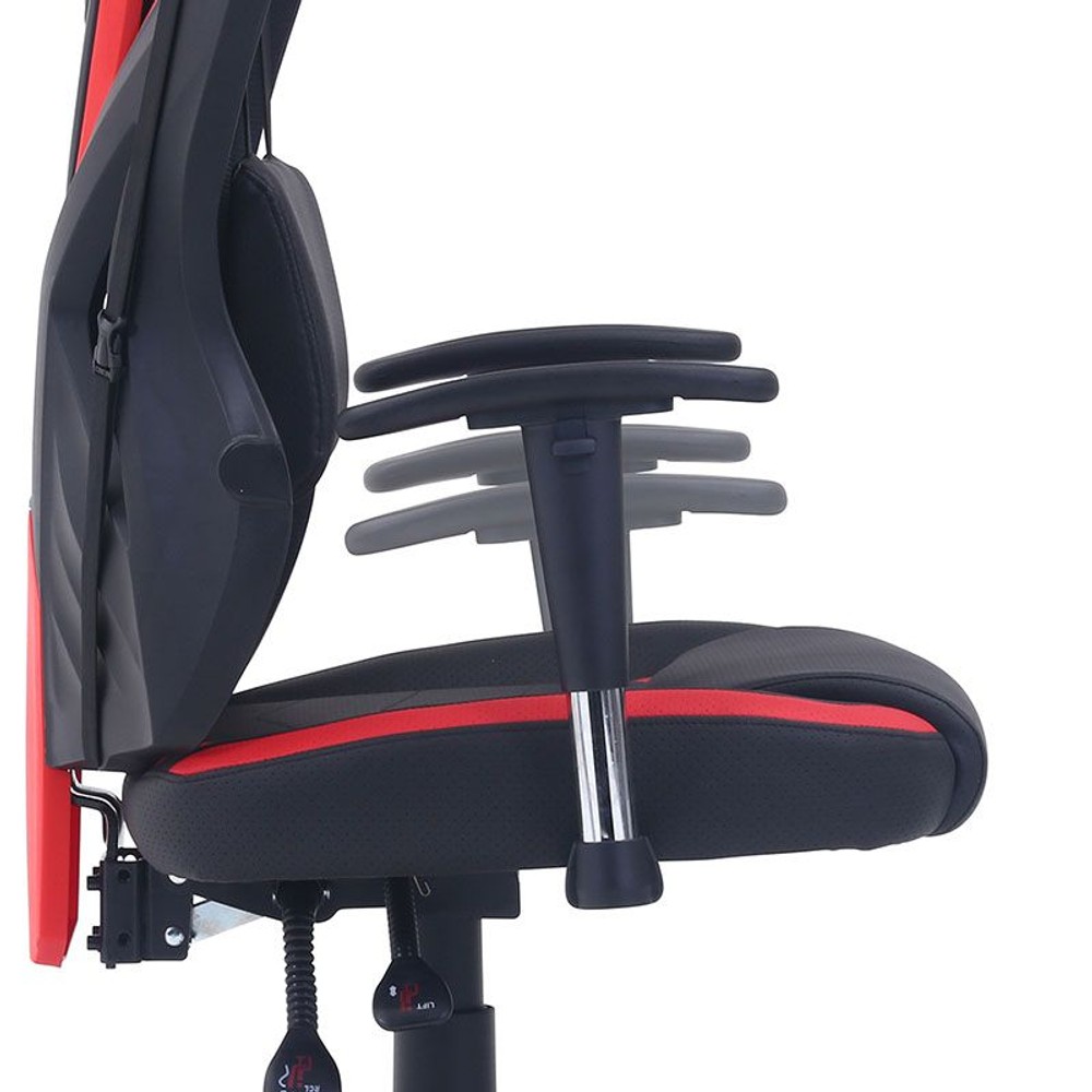 【ネット限定価格】メッシュゲーミングチェア レイズ【メーカー直送・代引不可】, レッド, メッシュチェア