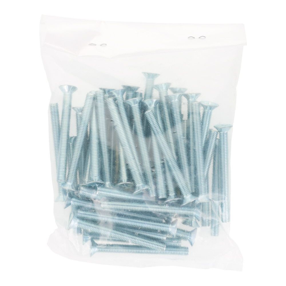 ユニクロ　小ねじ　皿　Ｍ５&times;５０　５０個入り, 小ねじ, M5&times;50