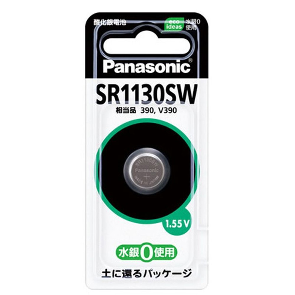 ＰＡ　酸化銀電池　ＳＲ1130Ｐ, 1.55V, 1個入り