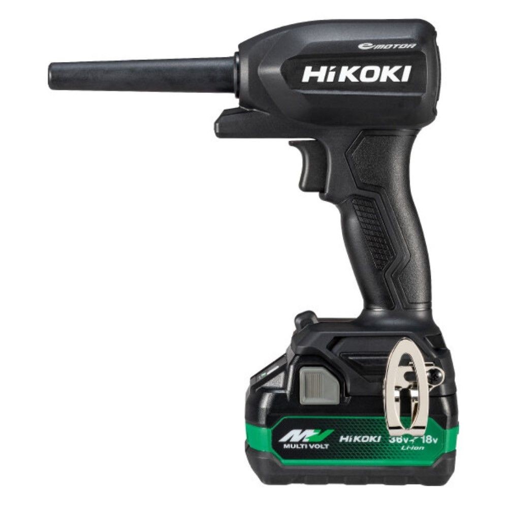 HiKOKI ハイコーキ コードレスエアダスタ RA18DA (NNBL) ストロングブラック ※本体のみ, ブラック, RA18DA(NNBL)