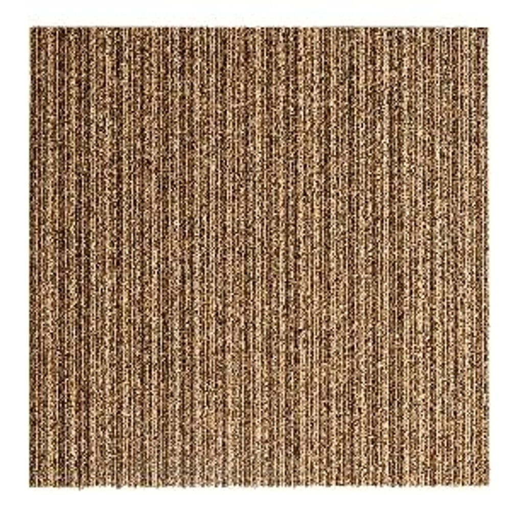 洗える吸着タイルマット　約40&times;40ｃｍ　ストライプＢＥ（ベージュ）, ベージュ, 40&times;40cm