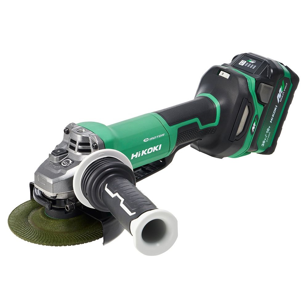 ハイコーキ　HIKOKI ３６ＶディスクＧ（蓄電池２個、充電器付き） G3613DD (2XPZ), グリーン, G3613DD (2XPZ)