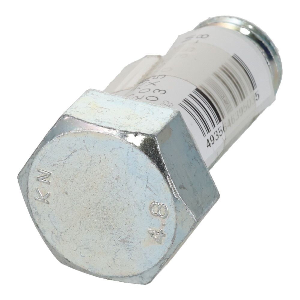 六角ボルト　ユニクロ　全ねじ　Ｍ２０&times;５０, 全ねじ, M20&times;50