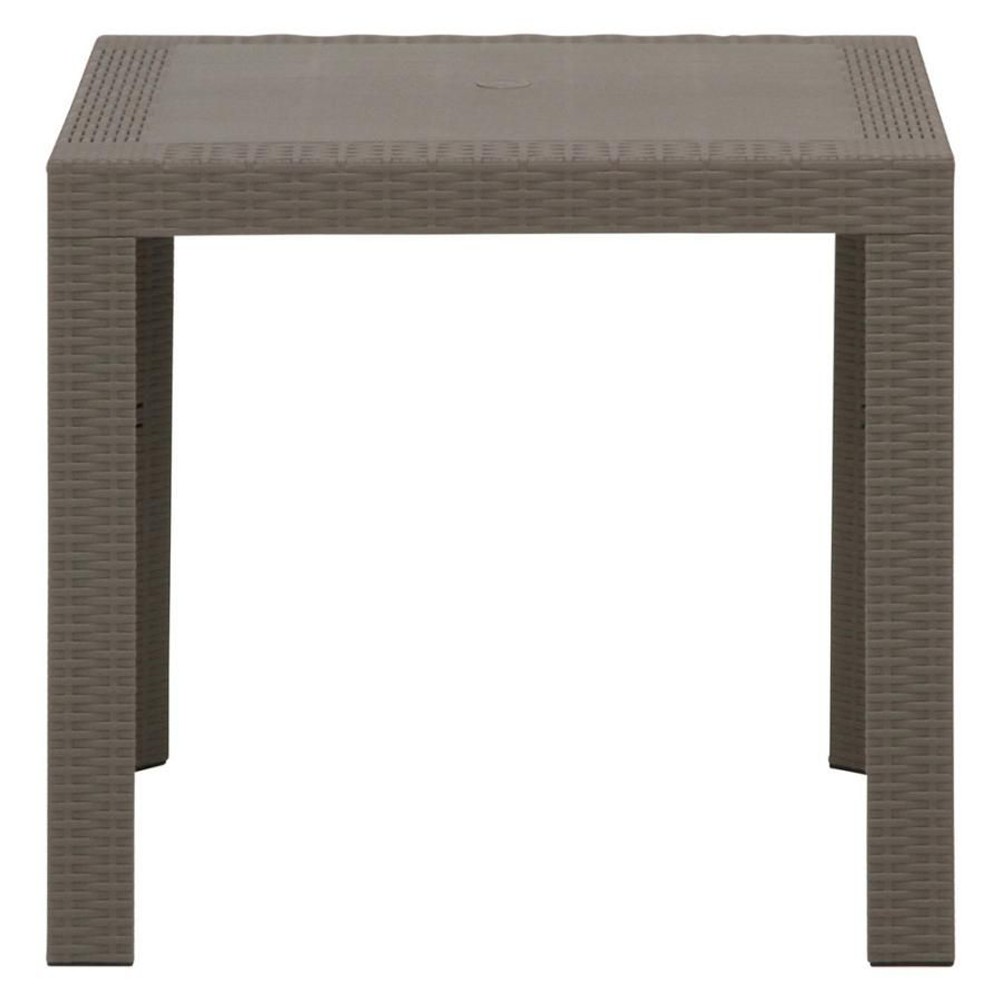 不二貿易  ステラ　テーブル　80角 【メーカー直送・代引不可】, グレー, 80cm角