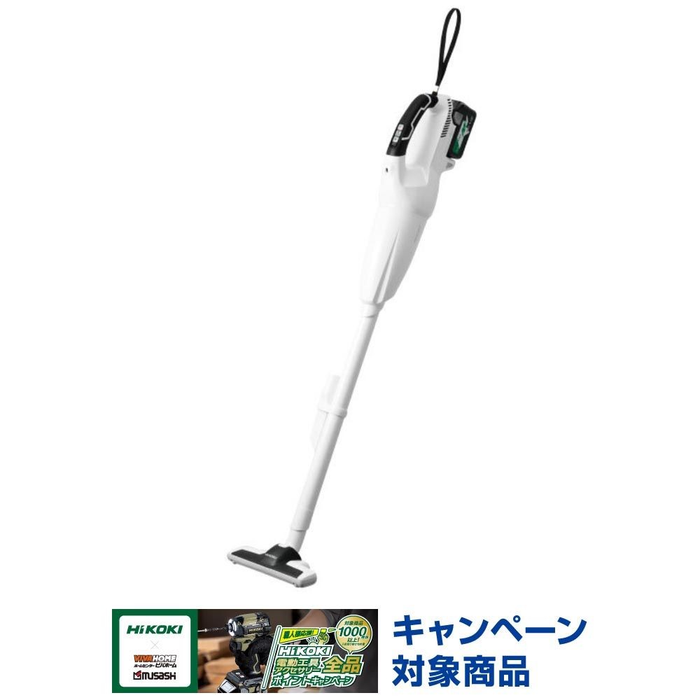 HiKOKI ハイコーキ コードレスクリーナー R36DB (XPZ) ペールホワイト, ホワイト, R36DB(XPZ)