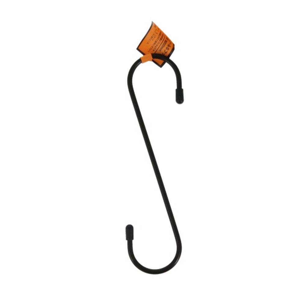 スチールＳカンフック 約２００mm, 黒, 200mm