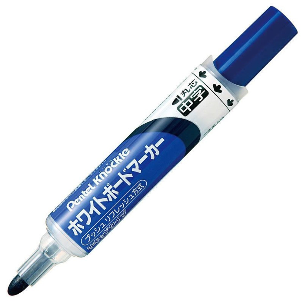 ぺんてる　ノックル　中字, 黒, 中字