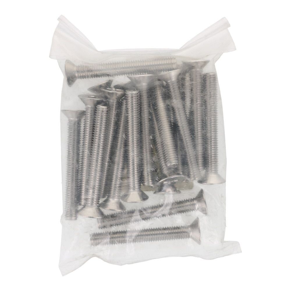 ＯＨＳＡＴＯ　ステンレス　小ねじ　皿　Ｍ８&times;６０　２０入, ステンレス, 20個入り