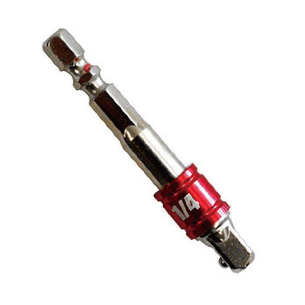 SA-635 ソケットアダプター 6.35mm, レッド, 約65mm