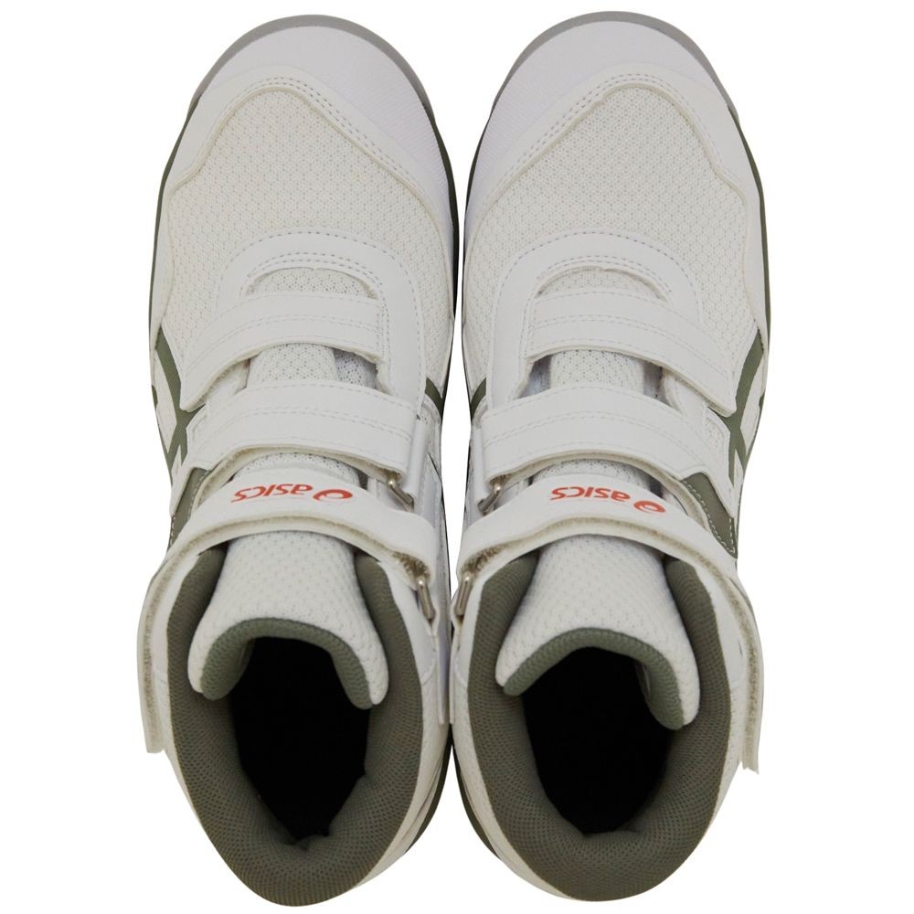 アシックス（ASICS） ウィンジョブCP216 ホワイト&times;ライケングリーン, ホワイト&times;ライケングリーン, 25.5cm