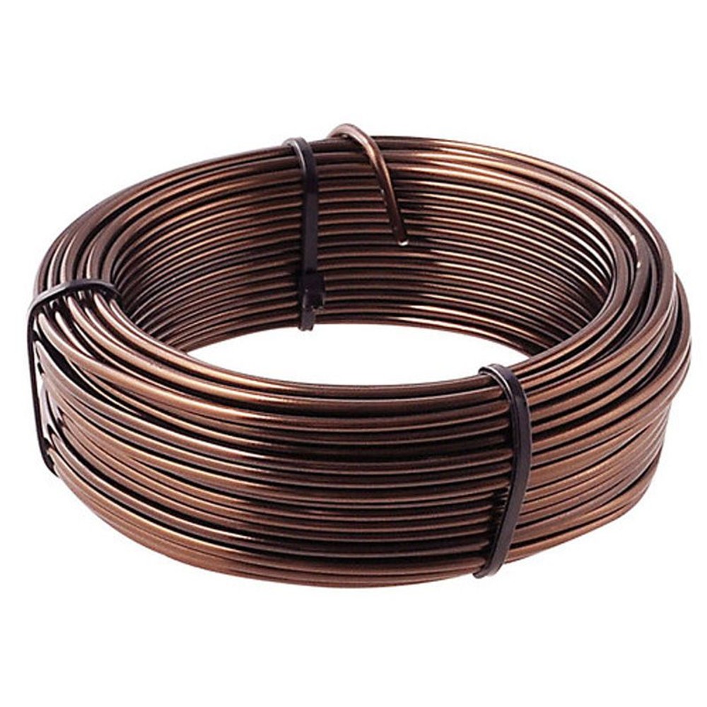 自然作　アルミ線　150ｇ（16ｍ）　2．0ｍｍ, 白, 2mm