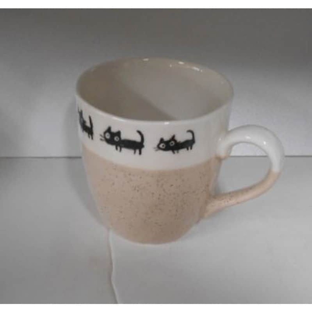 マグカップ　黒ねこ, 白, その他サイズ１