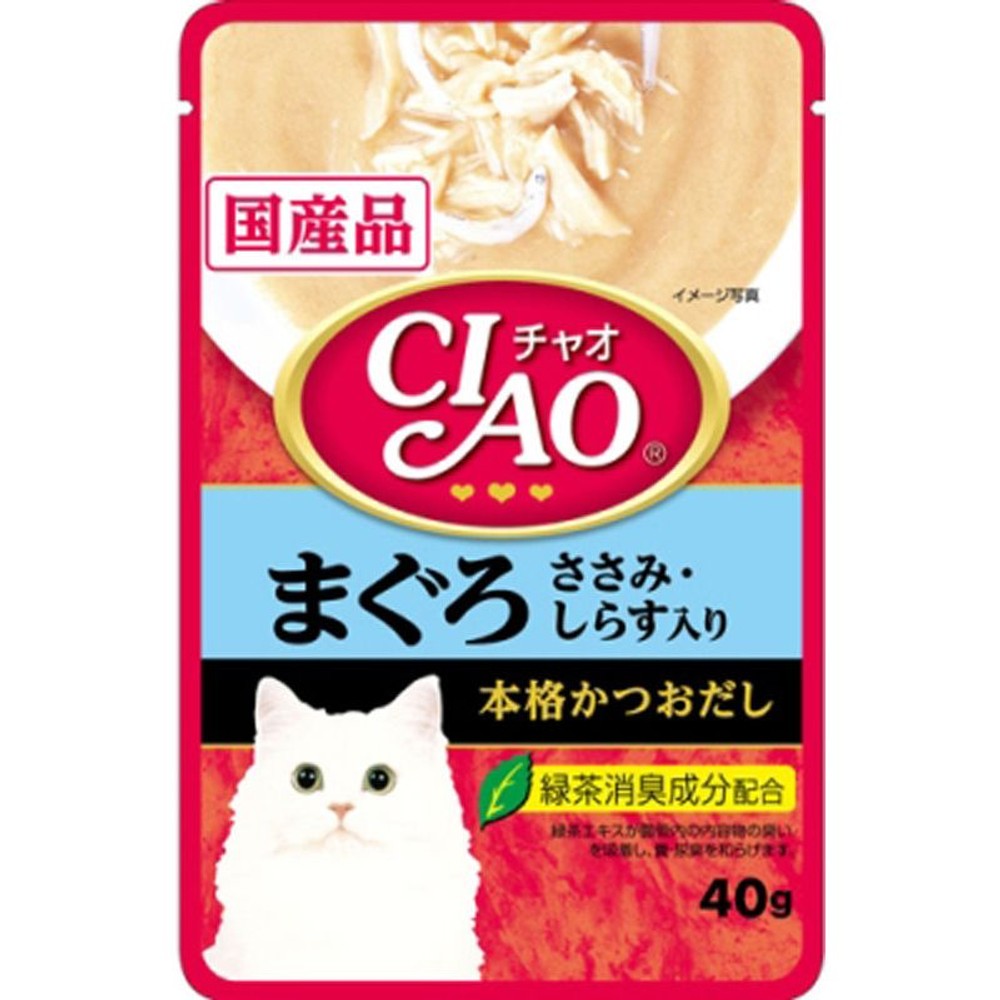 ＣＩＡＯパウチ　まぐろささみ　しらす入り　40ｇ, その他カラー１, その他サイズ１