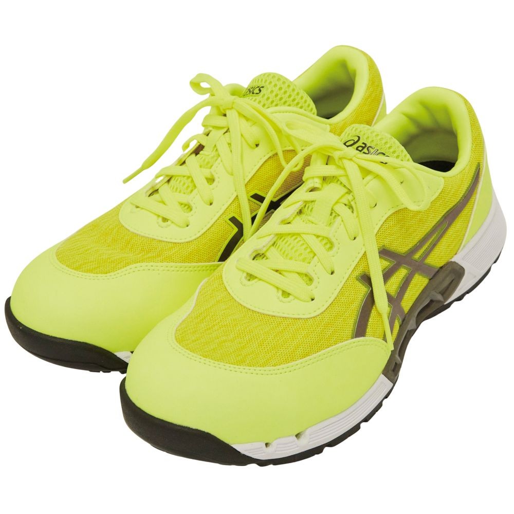 【数量限定】【在庫限り】アシックス（ASICS） ウィンジョブCP212 AC セーフティイエロー&times;ブラック, セーフティイエロー&times;ブラック, 24.5cm