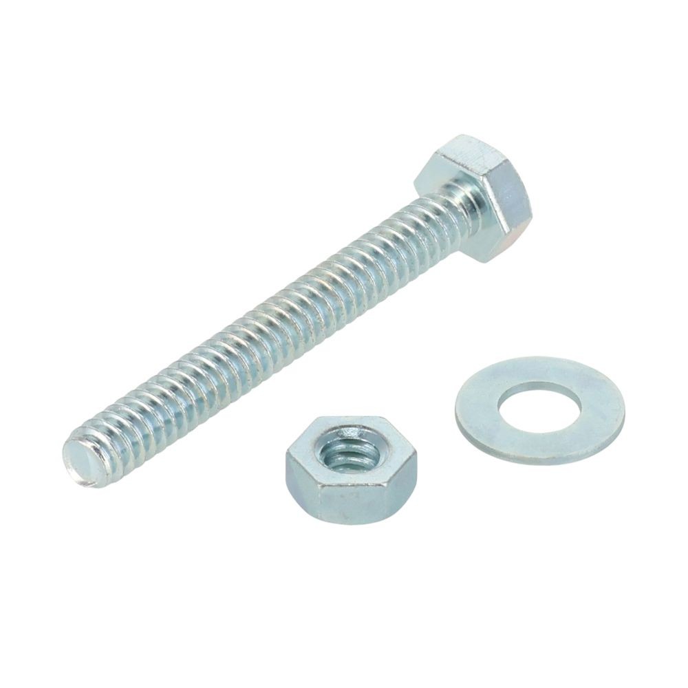 六角ボルト　Ｗ３／１６&times;３８　２入, シルバー, W3/16&times;38mm