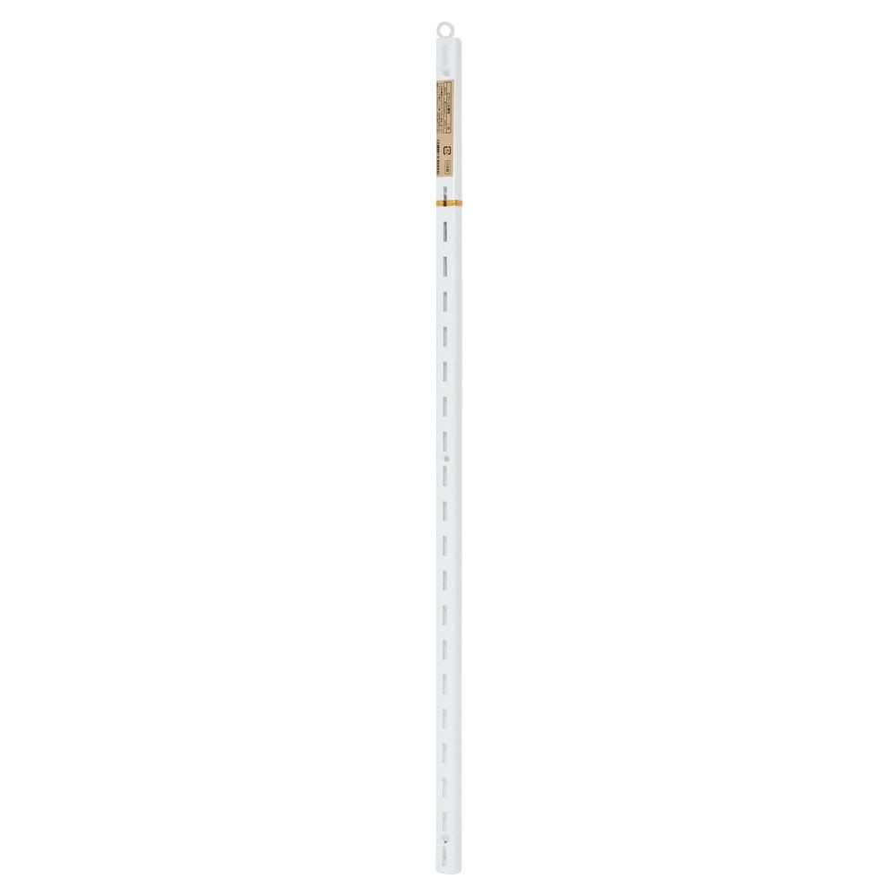 ＷＡＫＩ　ピラシェル棚柱　６００ｍｍ　シロ, 白, 1個入り