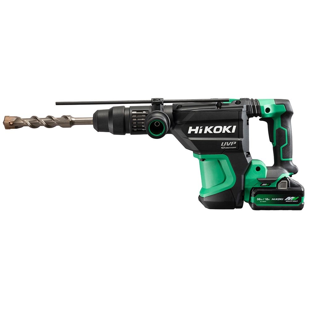 ハイコーキ　HIKOKI ３６Ｖハンマドリル（蓄電池２個、充電器付き） DH3640DA (2WPZ), グリーン, DH3640DA (2WPZ)