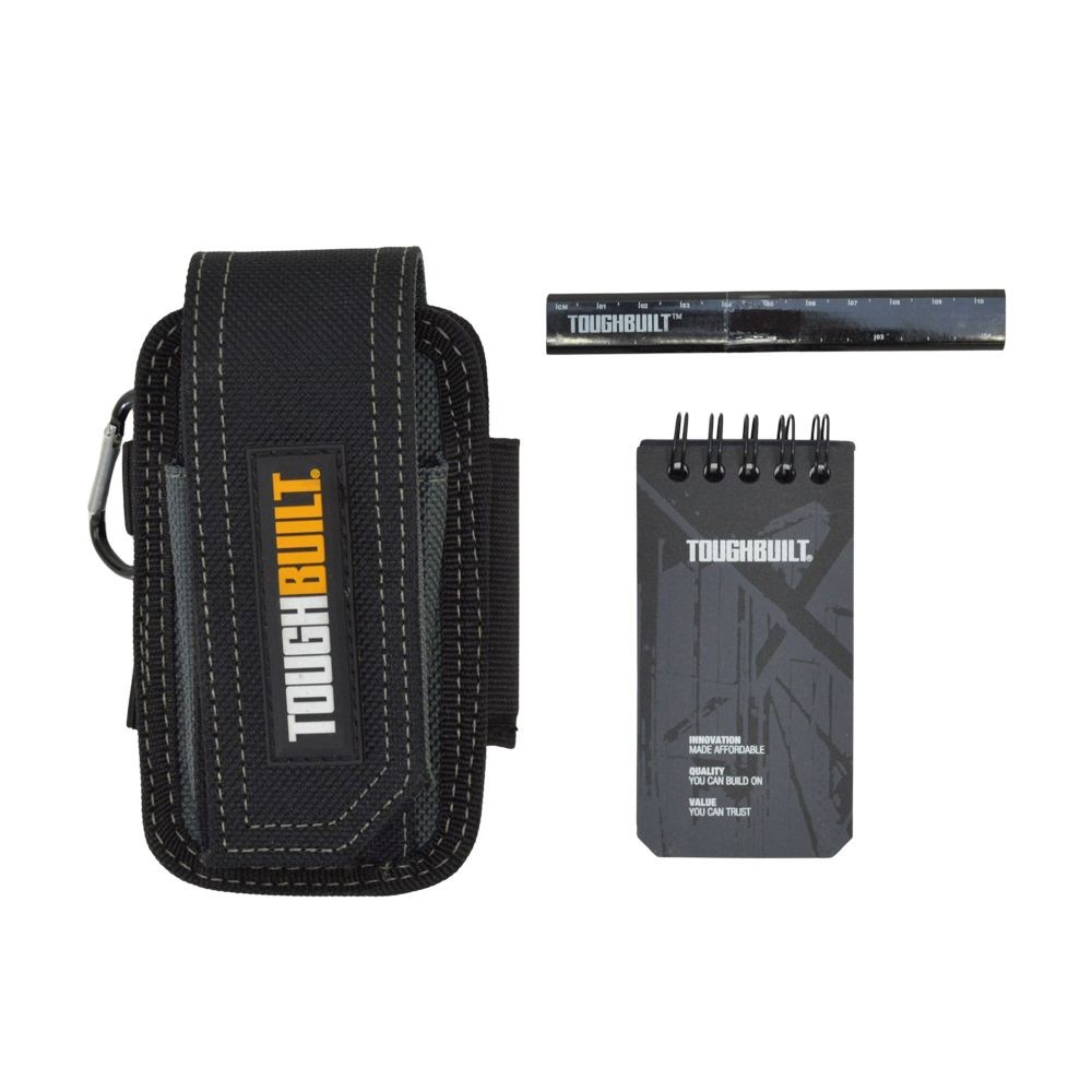 TOUGHBUILT（タフビルト）　スマートフォンポーチ　TB-33, 黒, TB-33