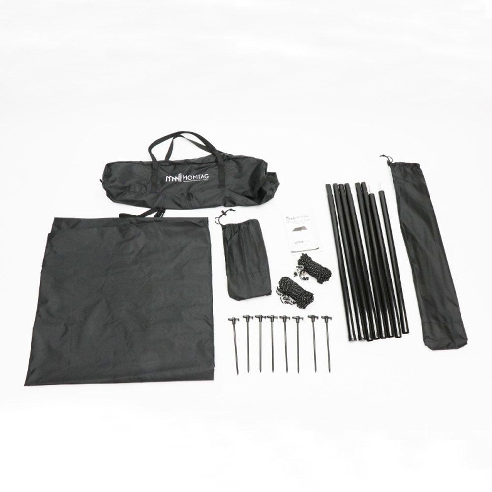 MOMTAG レクタタープ, ブラック, -