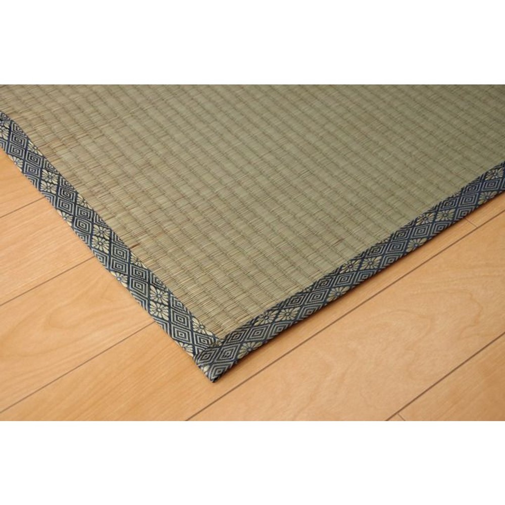 純国産 い草 上敷き カーペット 糸引織 『湯沢』 団地間 【メーカ直送・代引不可】, い草, 団地間2畳(約170&times;170cm）