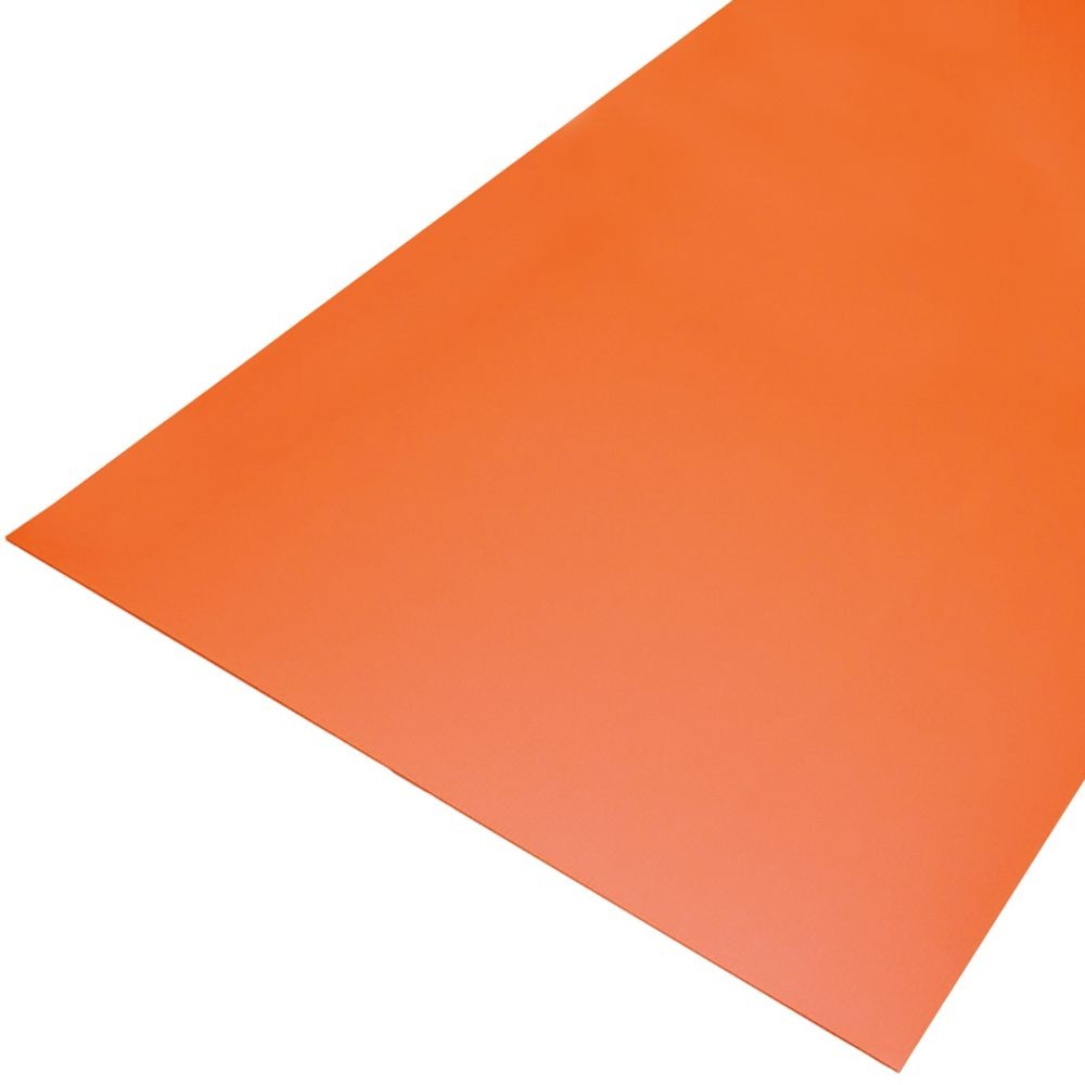 プラダン　オレンジ　約幅９１０ｍｍ, オレンジ, 長さ910mm