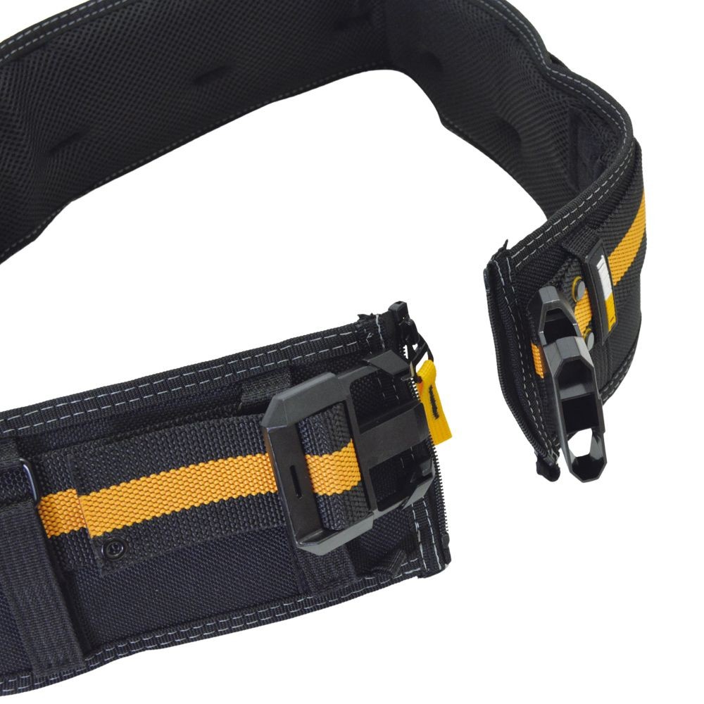 TOUGHBUILT（タフビルト）　パッド付きツールベルト（バックサポート付き）, 黒, TB-CT-41P