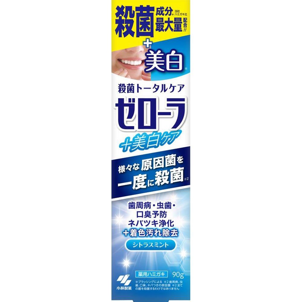 ゼローラ＋美白ケア　９０Ｇ, シトラスミントの香り, 90g