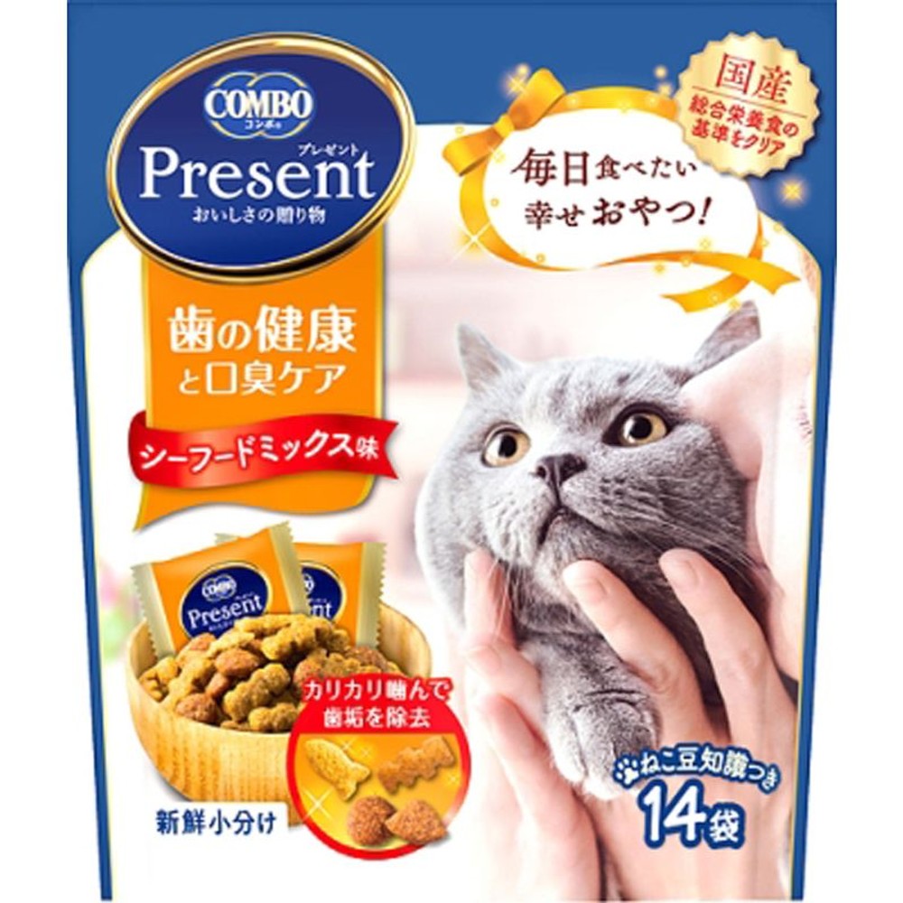 日本ペット　プレゼント　おやつ　歯の健康と口臭ケア　42ｇ, 歯の健康と口臭ケア, 42g