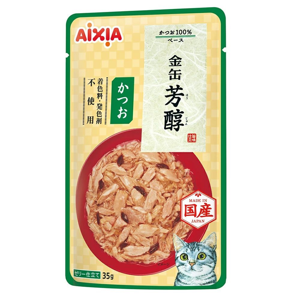 アイシア 金缶 芳醇 かつお 35g, かつお, 35g