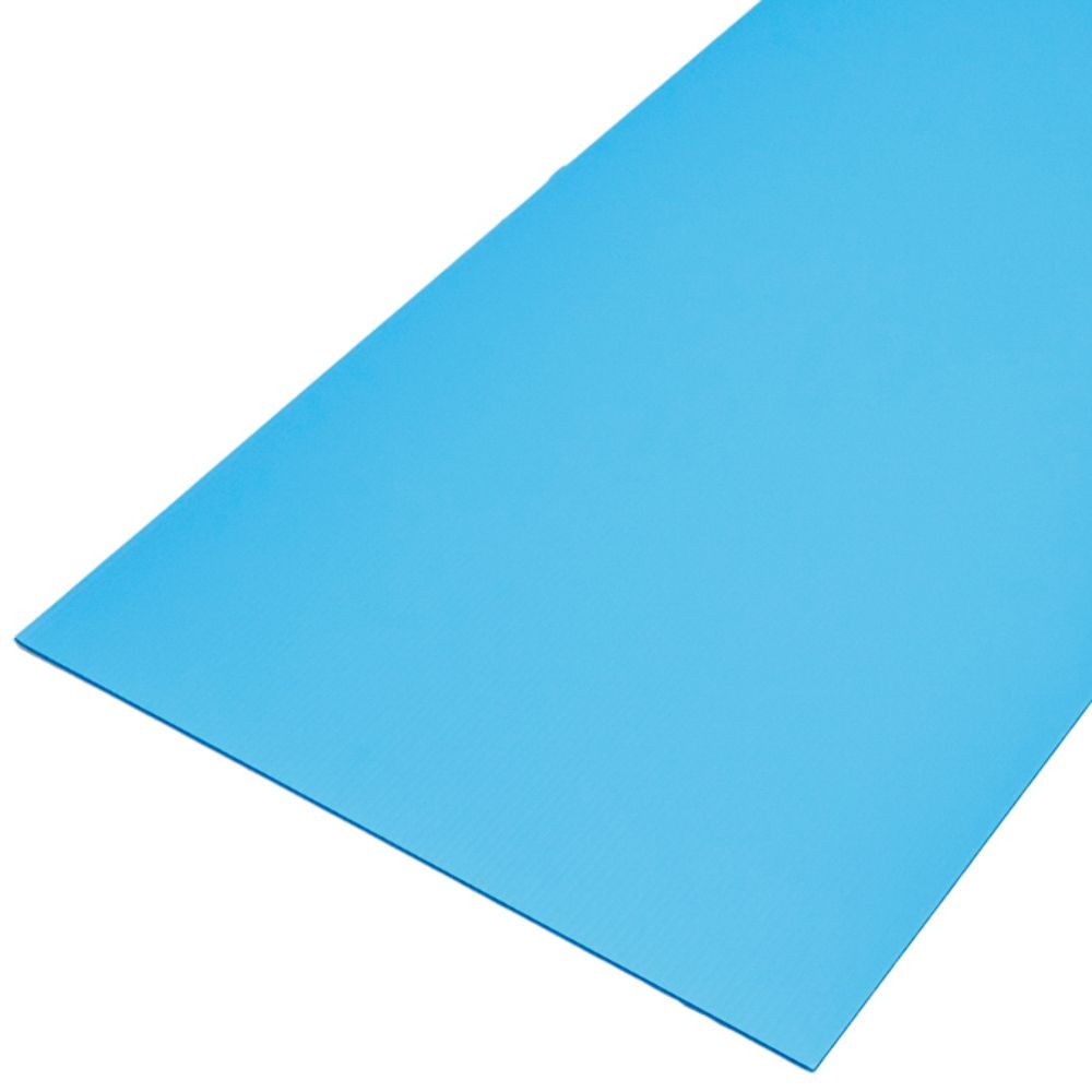 プラダン　ブルー　約幅４５０ｍｍ, ブルー, 長さ910mm