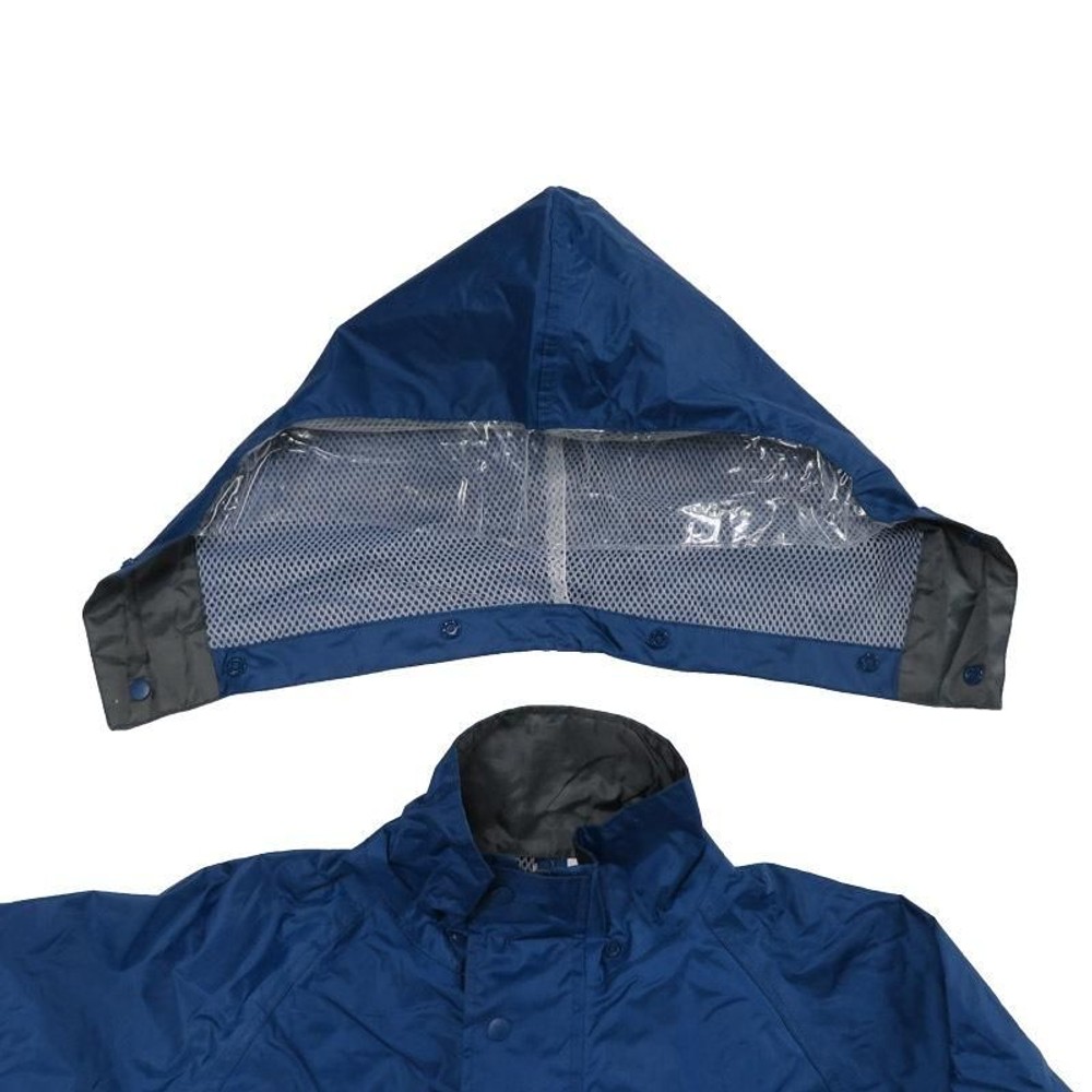 防水にこだわったレインスーツ　ネイビー, ネイビー（M）, Ｍサイズ