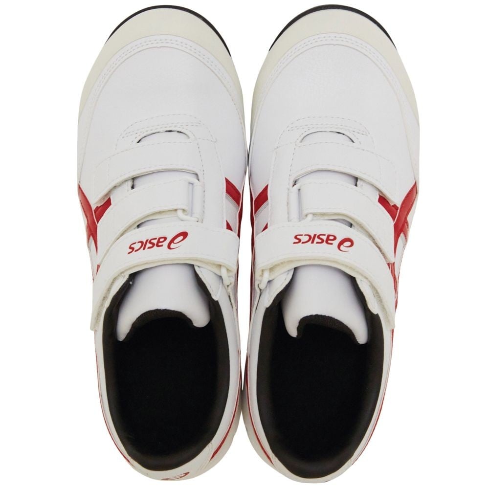 アシックス（ASICS） ウィンジョブCP301 ホワイト&times;クラシックレッド, ホワイト&times;クラシックレッド, 25.5cm