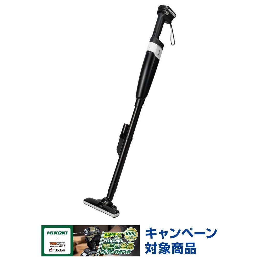 HiKOKI ハイコーキ コードレスクリーナー R12DB (EBS), ブラック, R12DB(ESB)