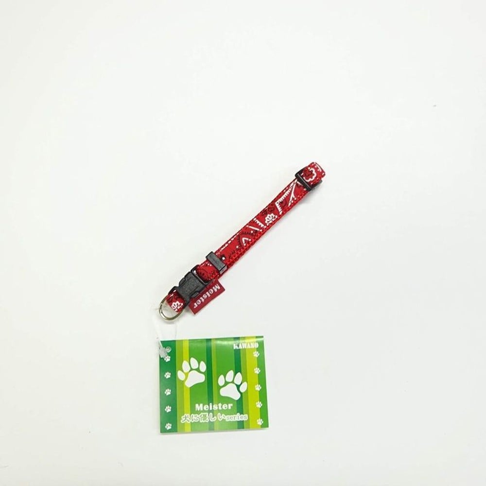 カワノ　マイスター　カラー　バンダナ　R, レッド（SS）, SSサイズ