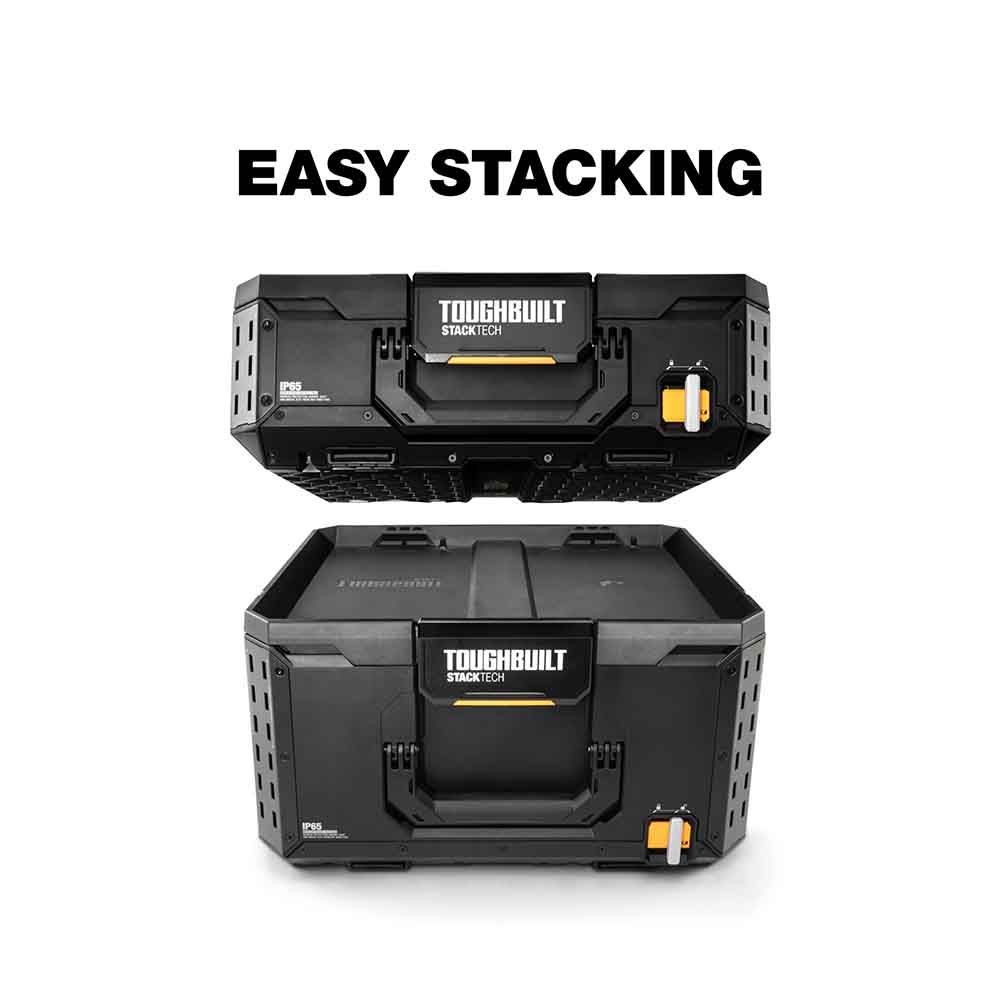 TOUGHBUILT（タフビルト）STACK TECH(スタックテック) 　1段引き出しツールボックス, ブラック, TB-B1-D-30-1