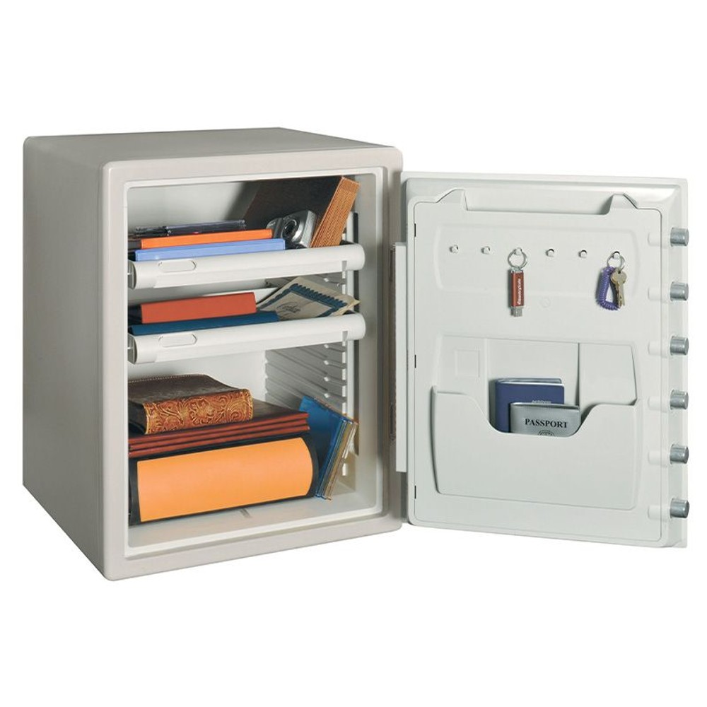 【廃棄料無料・開梱・設置費込】セントリー耐火金庫  JF205CV ダイヤル式 1時間耐火 56.6L 【メーカー直送・代引不可】, タブグレー, 56.6L