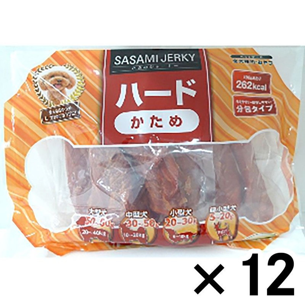 ささみジャーキーハード500ｇ（250ｇＸ2） ×12個セット, その他カラー１, その他サイズ１